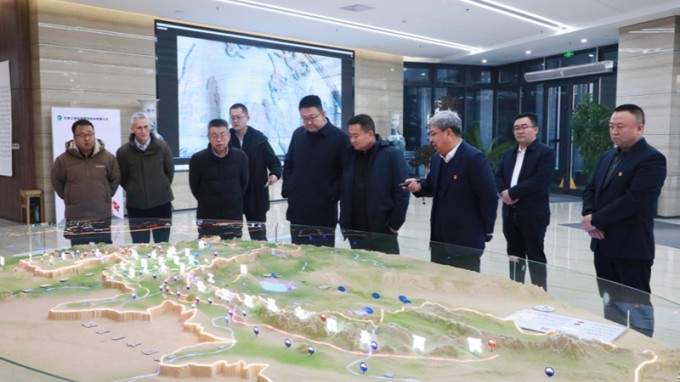 蘭州市副市長(zhǎng)李文生到省水電設(shè)計(jì)院調(diào)研指導(dǎo)工作