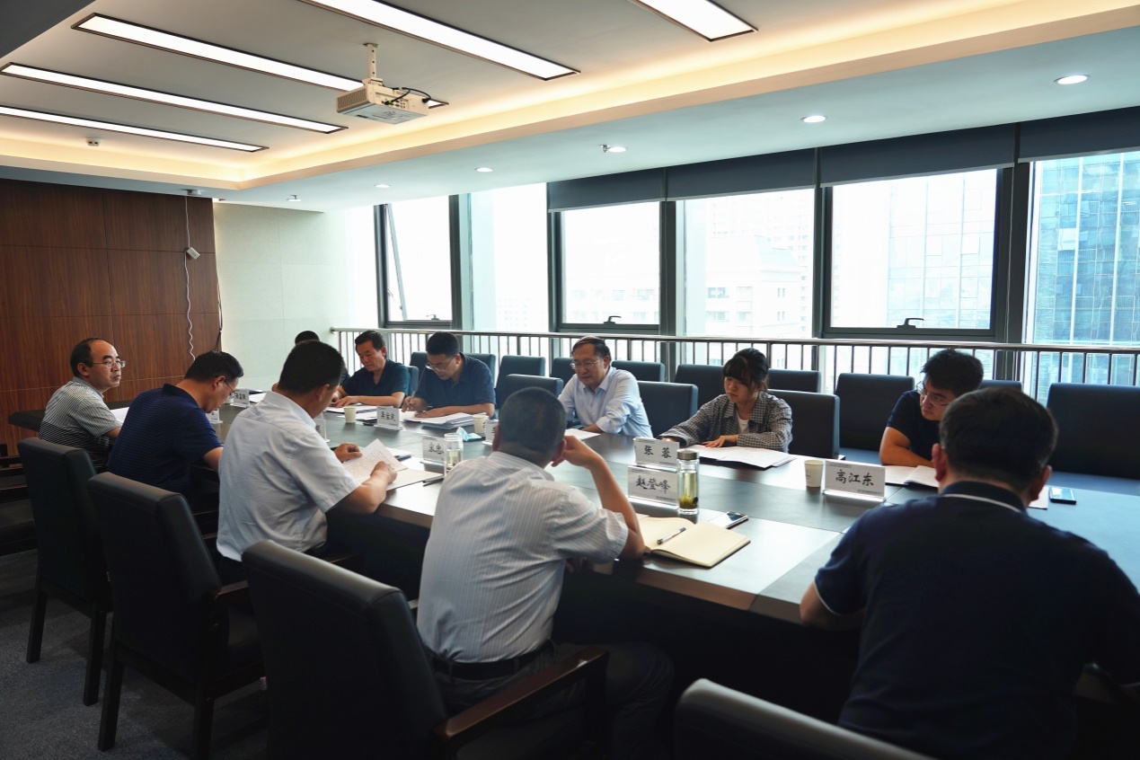 省政府國資委副主任李勇一行到集團調(diào)研指導(dǎo)工作